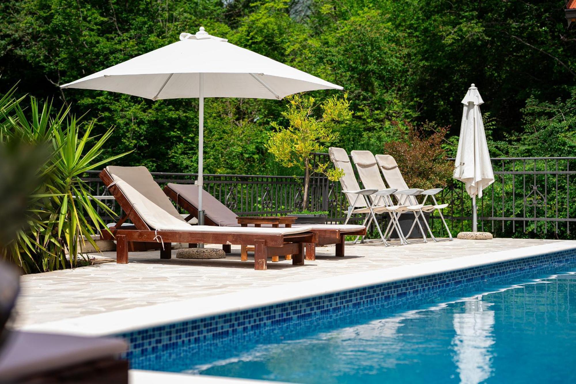 Sunset & Sunrise Villas In Stanisici-Two Villas With Common Pool ブドヴァ エクステリア 写真